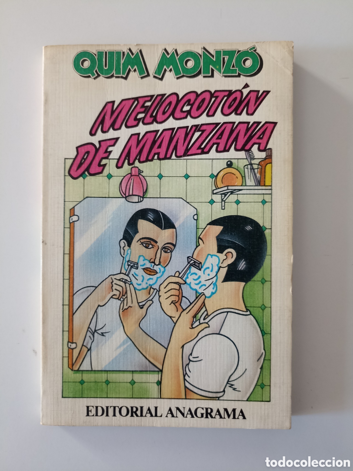 Libros de segunda mano: Quim Monz&oacute; - Melocot&oacute;n de manzana (Anagrama, 1981) Contrase&ntilde;as