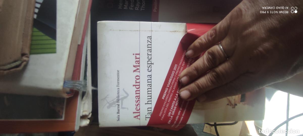 Libros de segunda mano: Tan humana esperanza. Alessandro Mari. Seix Barral.
