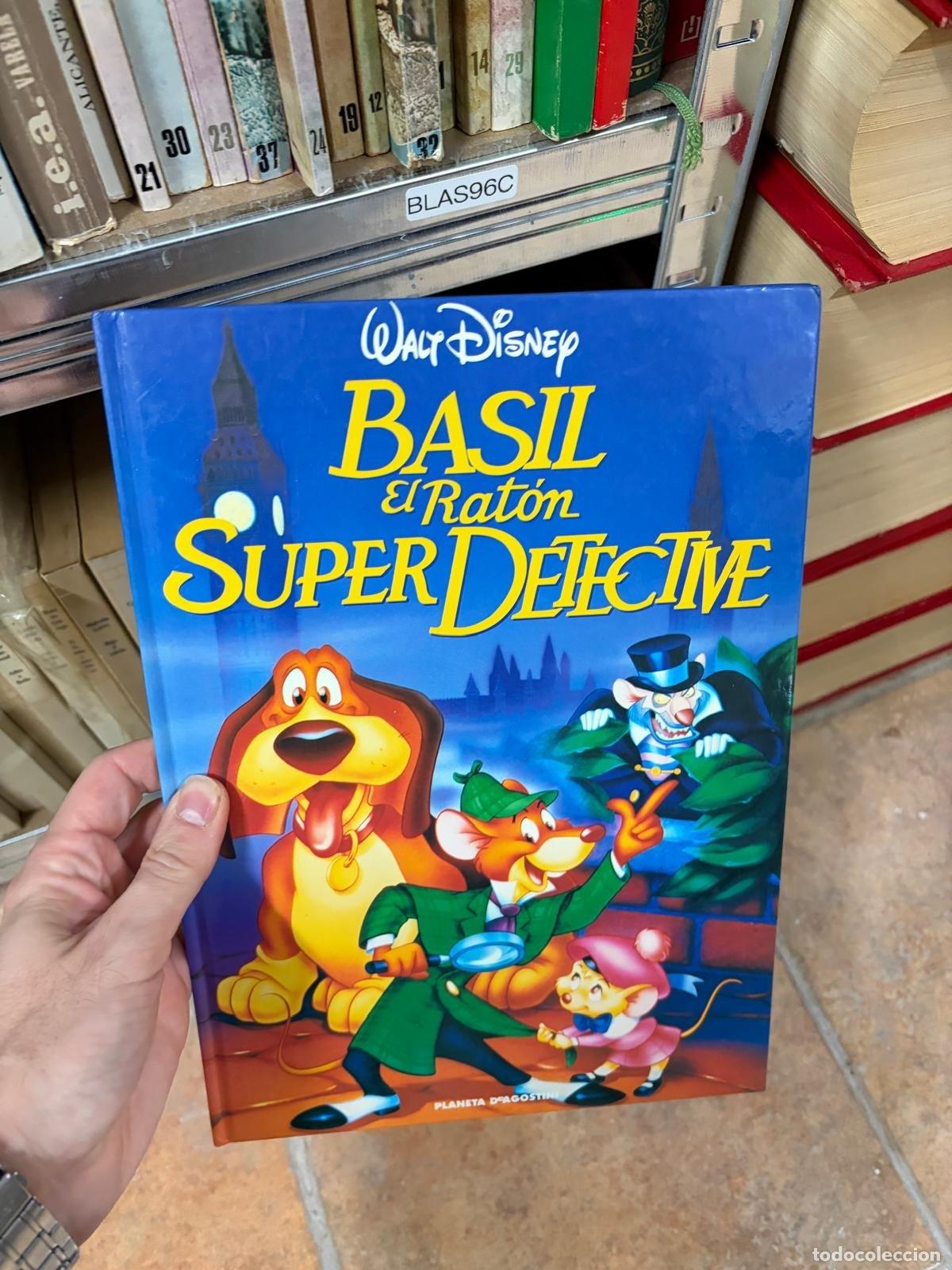 Libros de segunda mano: BLAS96C Basil, el rat&oacute;n superdetective Walt Disney Planeta DeAgostini