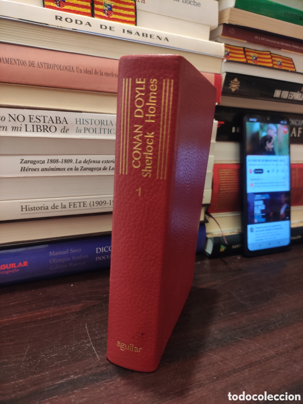 Libros de segunda mano: SIR ARTHUR CONAN DOYLE - SHERLOCK HOLMES - Editorial Aguilar 1968 - Tomo I