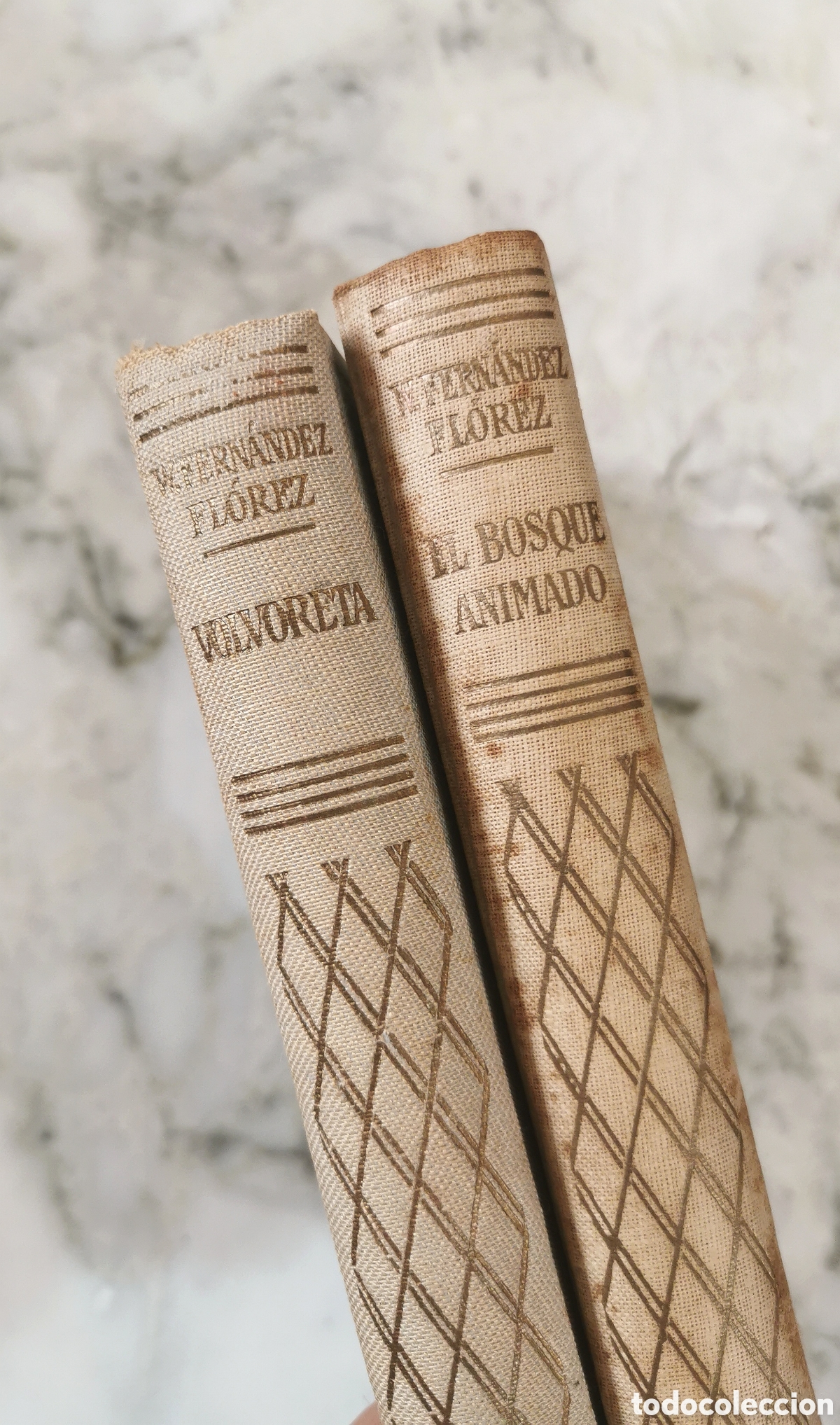 Libros de segunda mano: Lote de 2 libros antiguos de W. Fern&aacute;ndez Flores