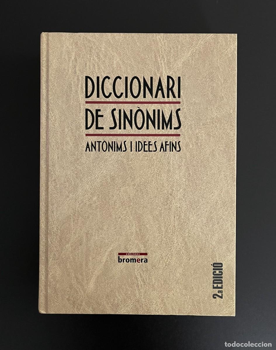 Libros de segunda mano: Diccionari de Sin&ograve;nims Bromera Valenci&agrave;