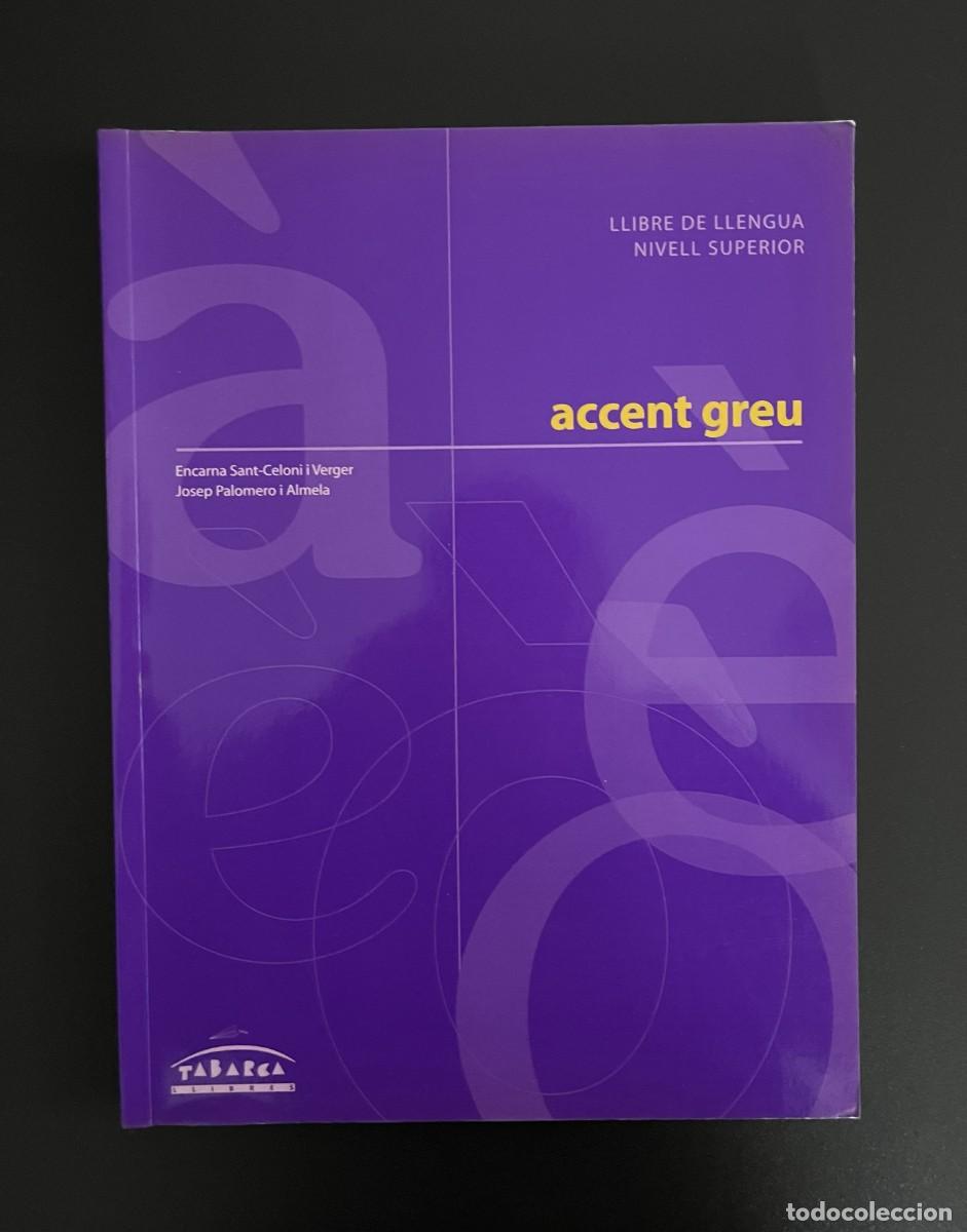 Libros de segunda mano: Libro Accent Greu Tabarca C2 Valenci&agrave;