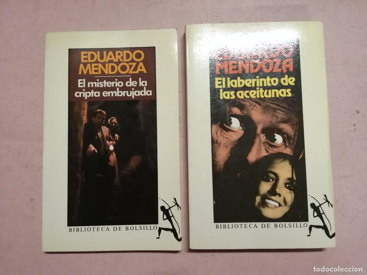 Libros de segunda mano: EL MISTERIO DE LA CRIPTA EMBRUJADA - EL LABERINTO DE LAS ACEITUNAS (RAMON MENDOZA)