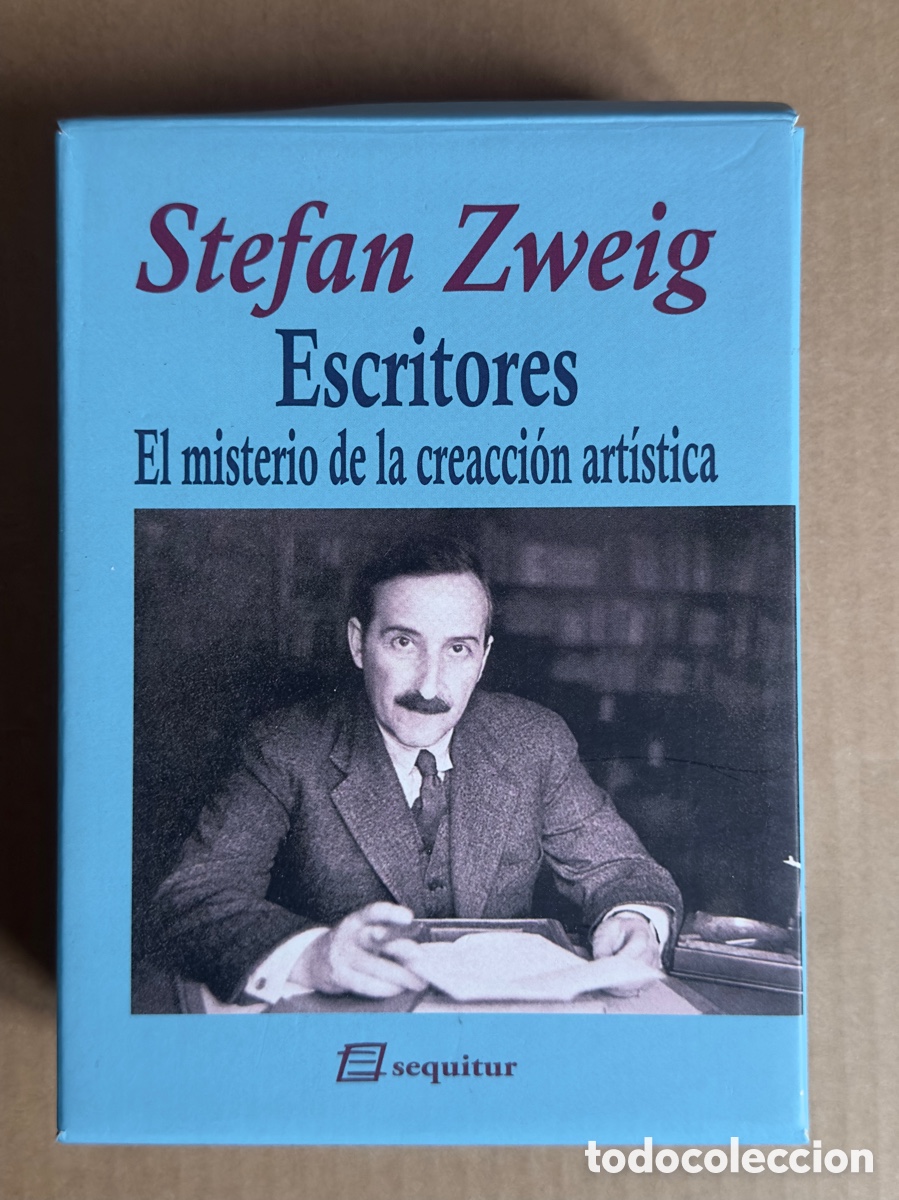 Libros de segunda mano: Escritores. El misterio de la creaci&oacute;n art&iacute;stica (estuche de cinco libros). STEFAN ZWEIG.
