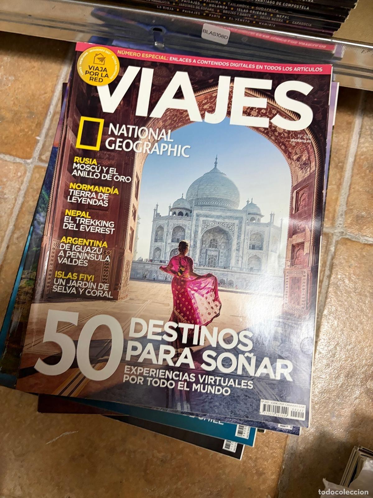 Libros de segunda mano: BLAS108D REVISTA VIAJES NATIONAL GEOGRAPHIC 50 destinos para so&ntilde;ar REVISTA