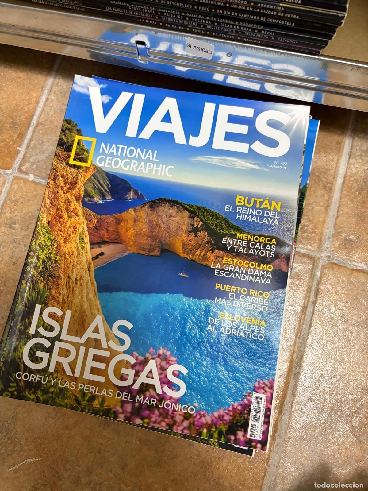 Libros de segunda mano: BLAS108D REVISTA VIAJES NATIONAL GEOGRAPHIC N.&ordm; 292 Islas Griegas REVISTA