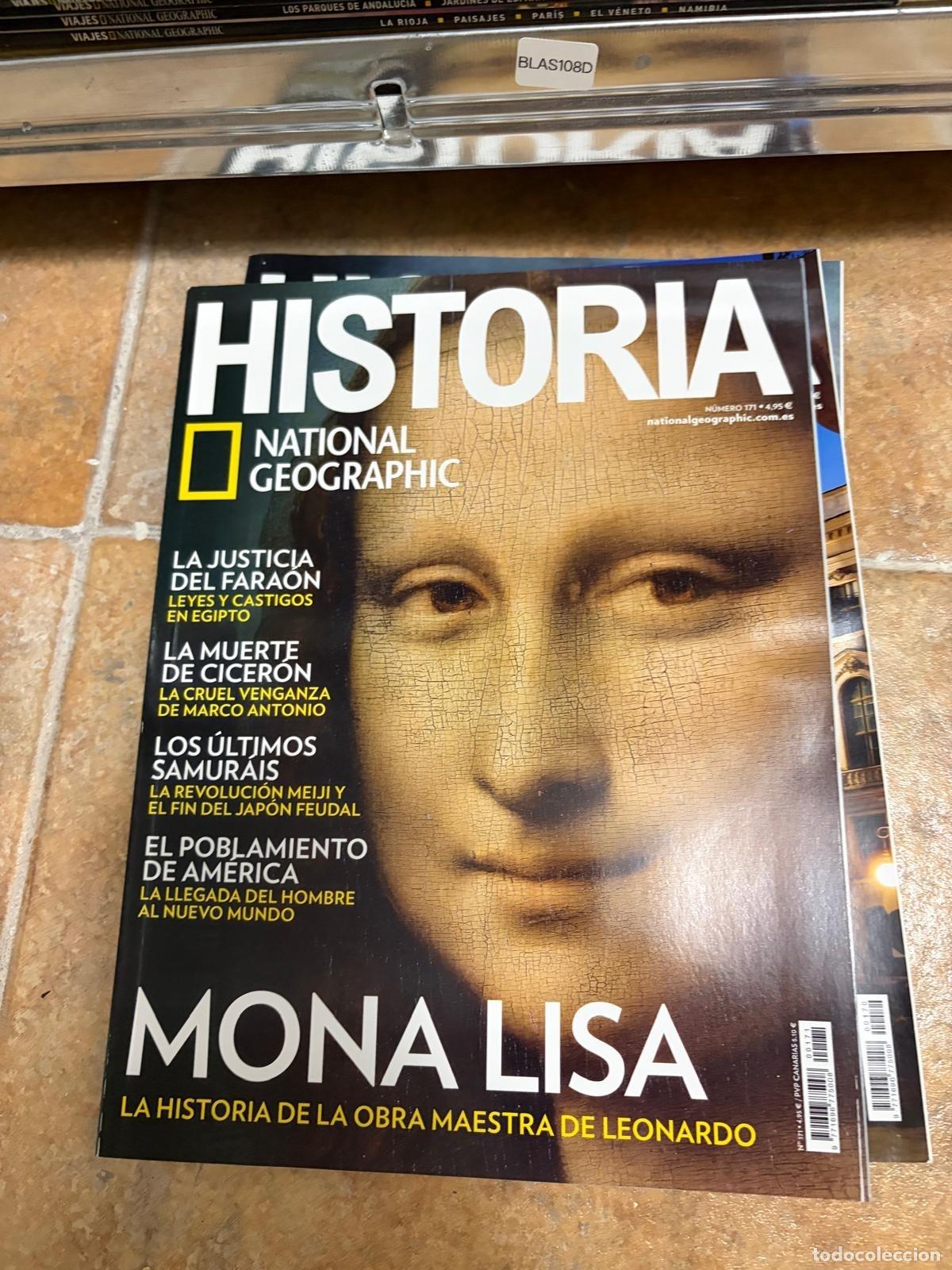 Libros de segunda mano: BLAS108D REVISTA HISTORIA NATIONAL GEOGRAPHIC Mona Lisa REVISTA