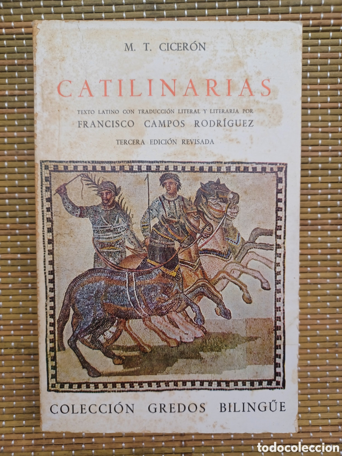 Gebrauchte B&uuml;cher: Catilinarias Cicer&oacute;n Editorial Gredos. Biling&uuml;e