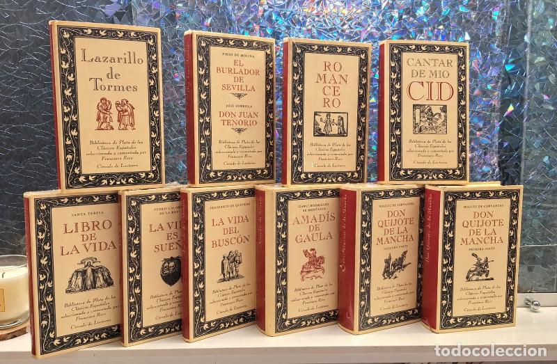 Second hand books: Lote Biblioteca de Plata de los Cl&aacute;sicos Espa&ntilde;oles (10 Vol&uacute;menes) - C&iacute;rculo de Lectores -