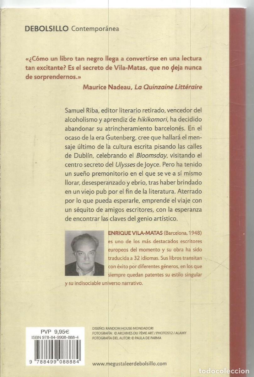 Libros de segunda mano: ENRIQUE VILA-MATAS. DUBLINESCA. DEBOLSILLO. - Foto 2