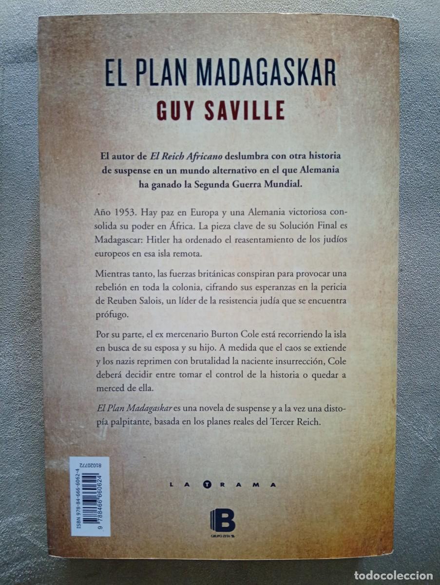 Libros de segunda mano: Guy Saville. El plan Madagaskar - Foto 2