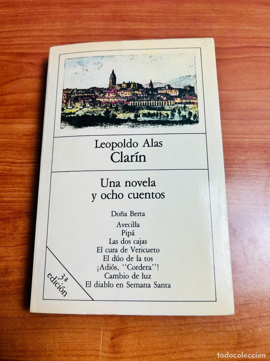 Libros de segunda mano: Una novela y ocho cuentos - Leopoldo Alas Clar&iacute;n (3&ordf; edici&oacute;n)