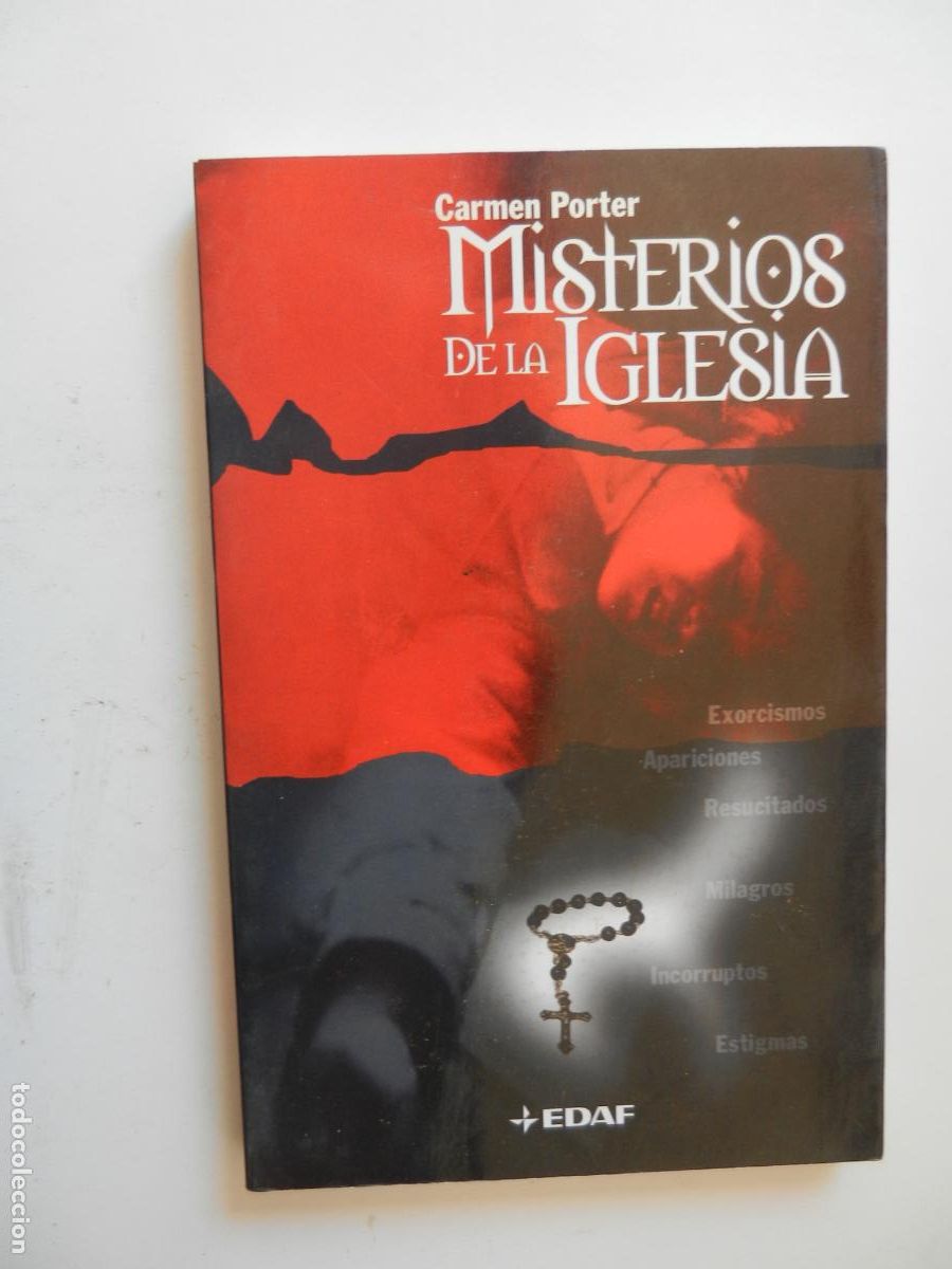 Libros de segunda mano: MISTERIOS DE LA IGLESIA - CARMEN PORTER - EDAF - 2002