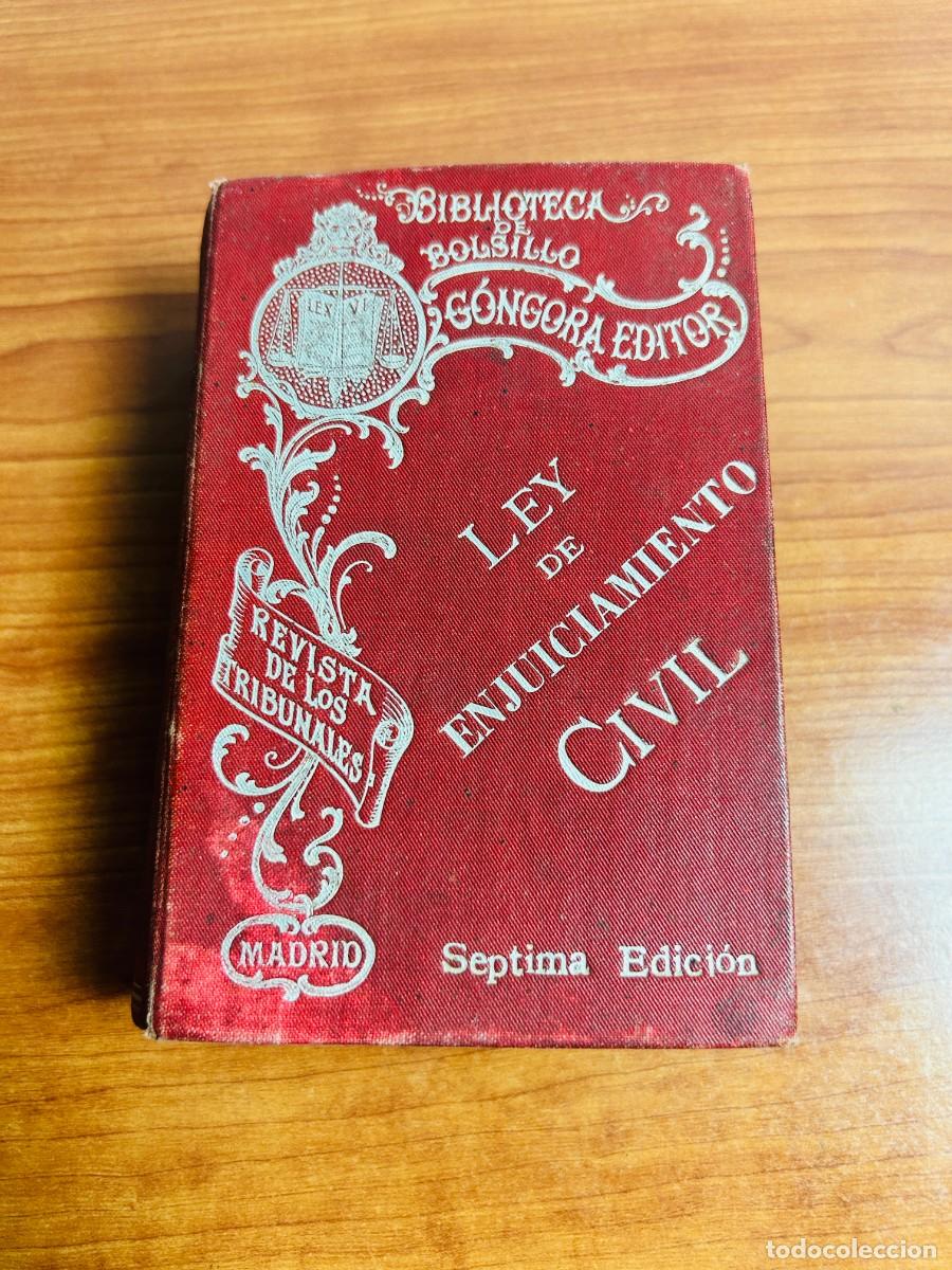Second hand books: Ley de Enjuiciamiento Civil (Septima Edici&oacute;n) - Biblioteca de Bolsillo G&oacute;ngora Editor