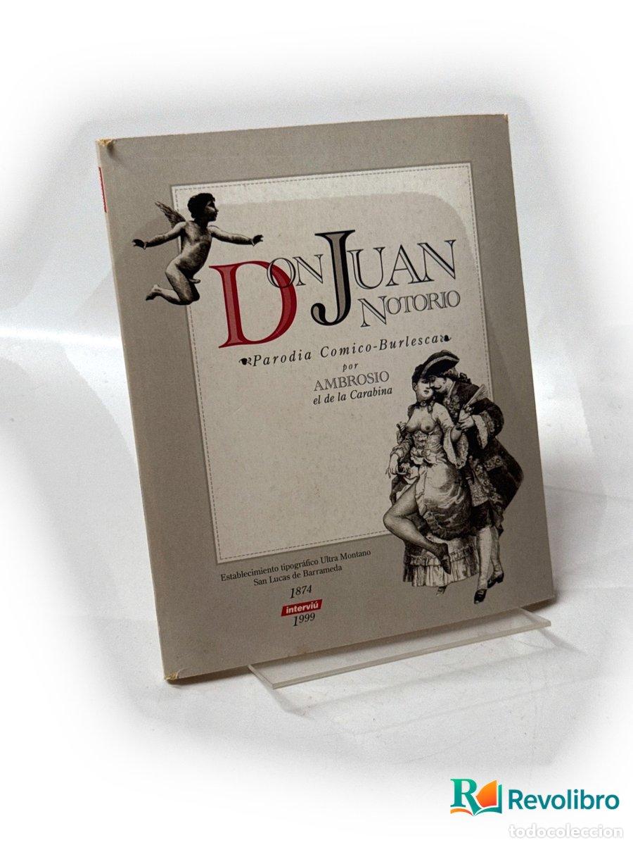 Gebrauchte B&uuml;cher: Don Juan Notorio - Ambrosio El de la Carabina