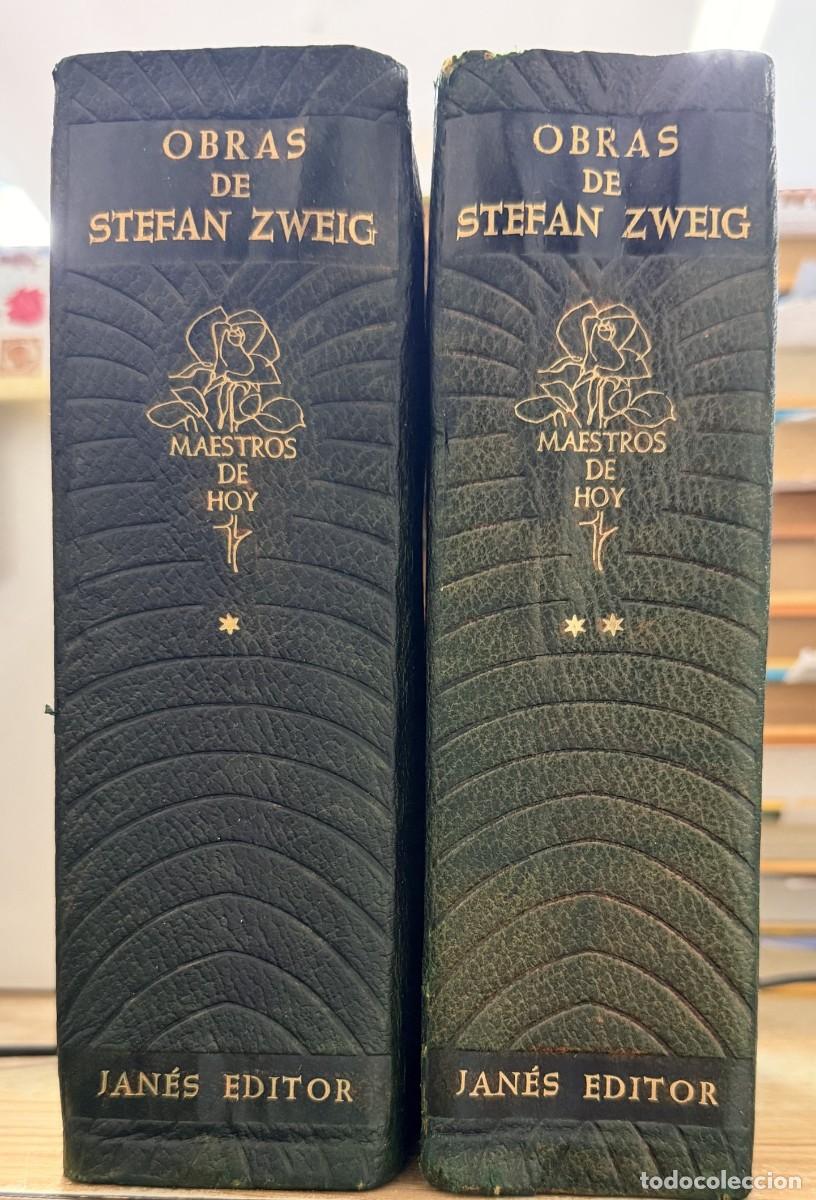 Libros de segunda mano: MAESTROS DE HOY: OBRAS DE STEFAN ZWEIG (2 TOMOS). A-PI-1180