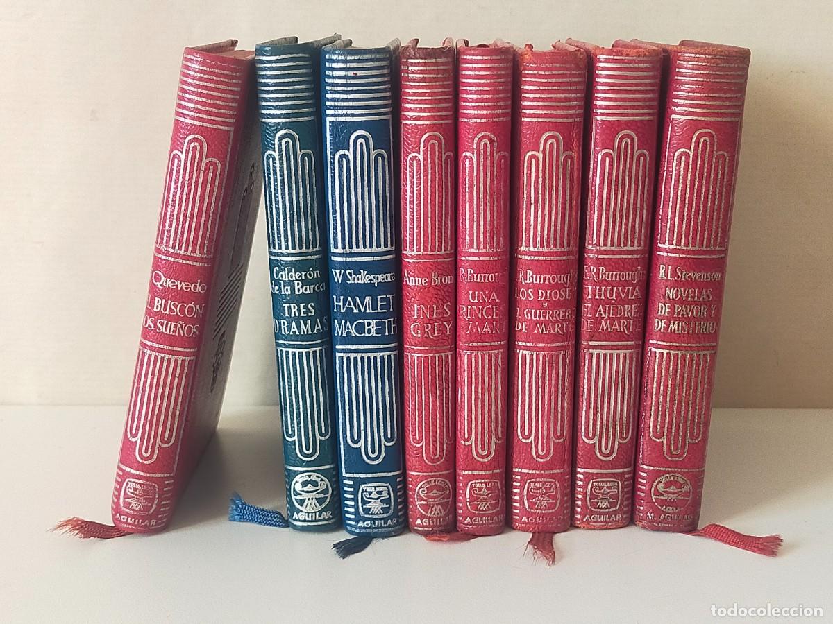 Libros de segunda mano: Editorial AGUILAR, Colecci&oacute;n Crisol Literario - Lote de 8 Crisoles - Diferentes Autores
