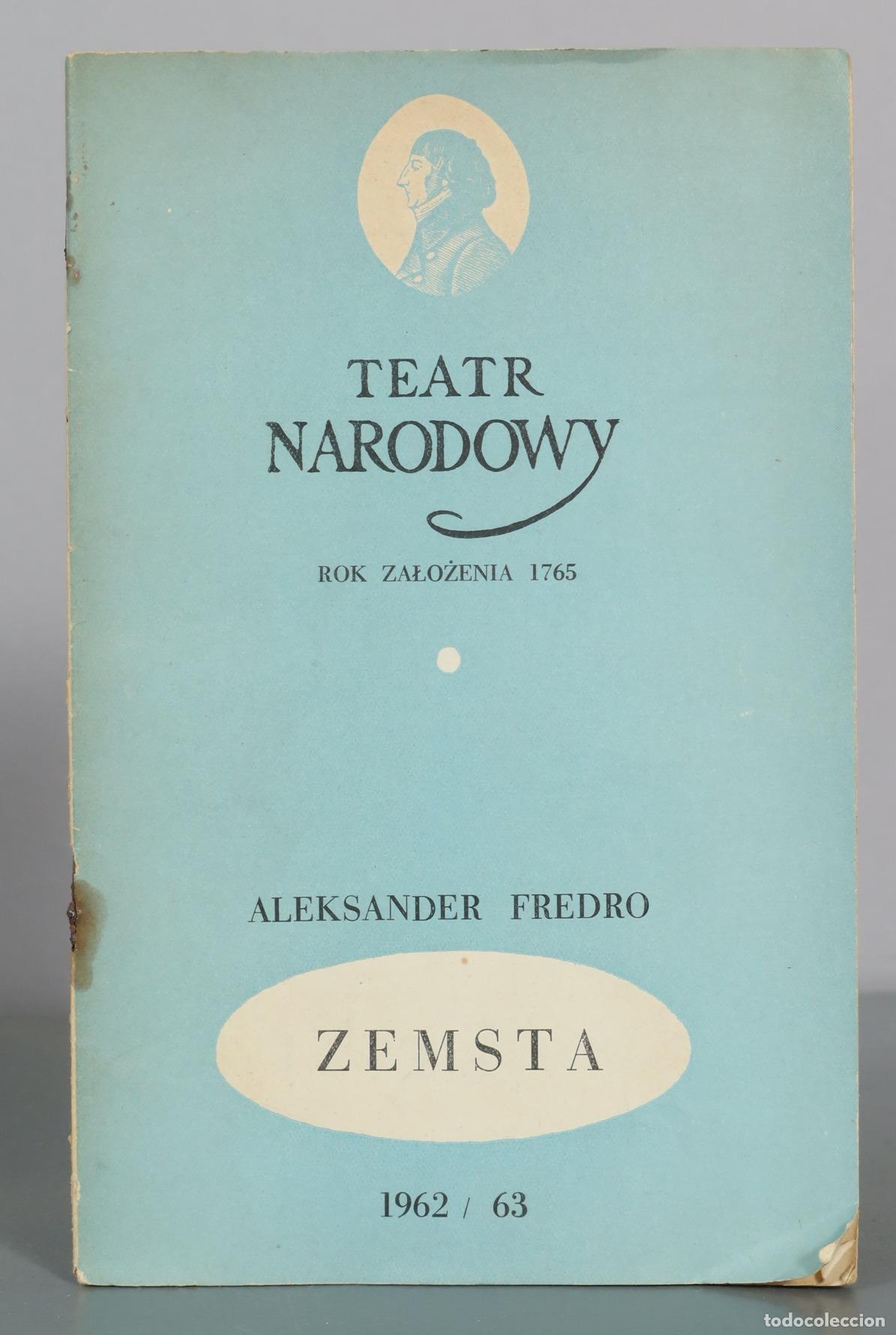 Libros de segunda mano: Zemsta - Aleksander Fredro