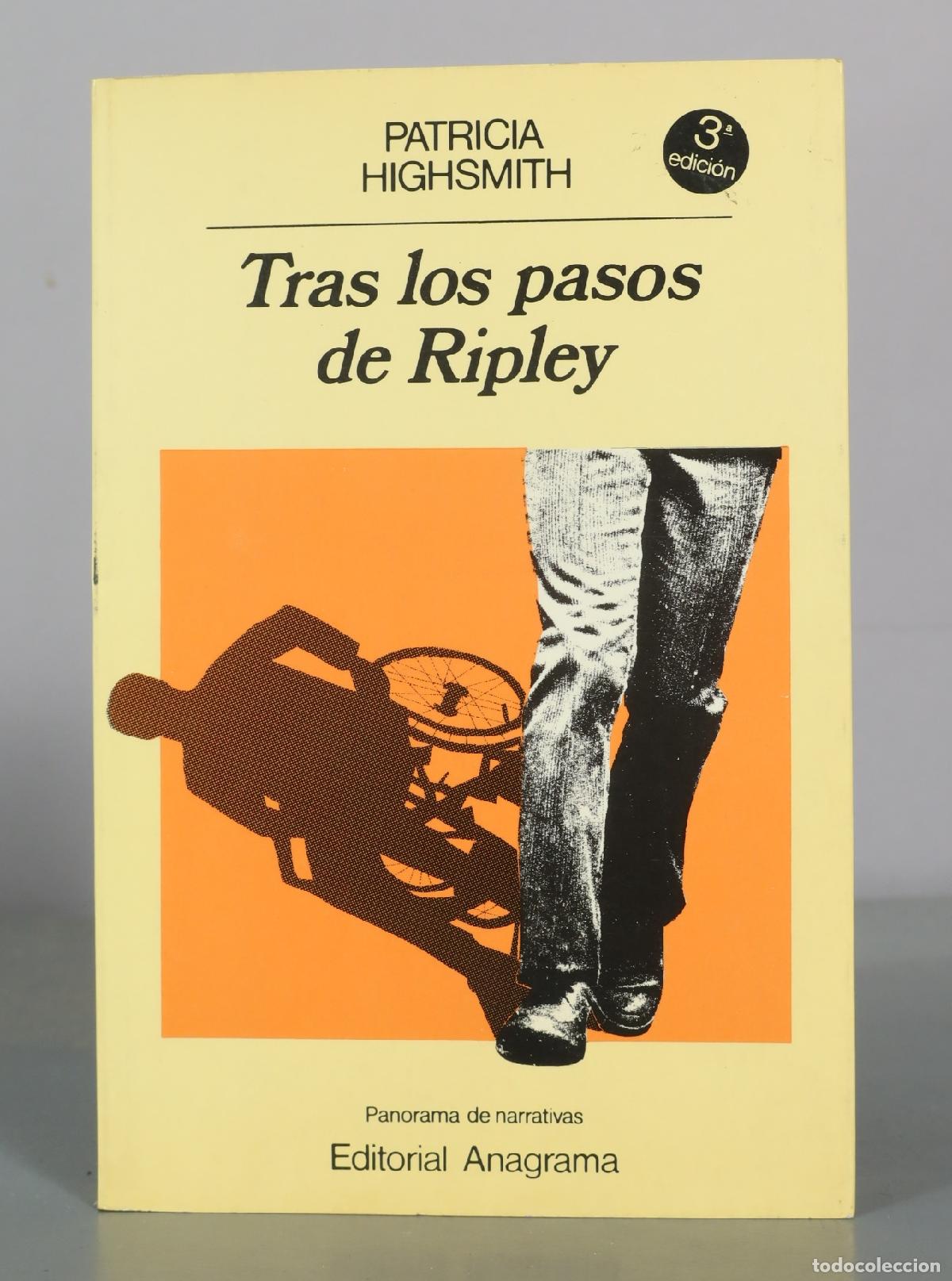Libros de segunda mano: Tras los pasos de Ripley - 3&ordf; edici&oacute;n - Patricia Highsmith - Editorial Anagrama