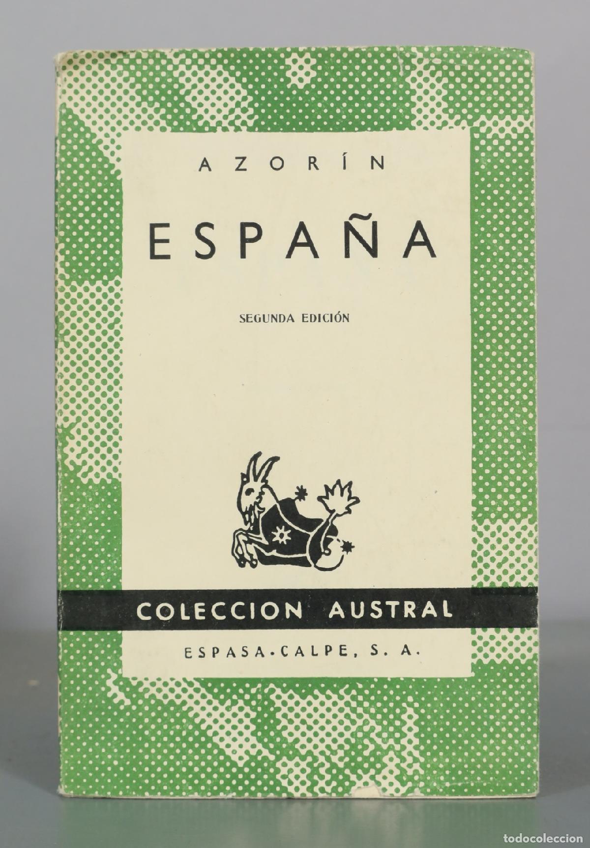 Libri di seconda mano: Espa&ntilde;a - Azor&iacute;n - Segunda Edici&oacute;n - Espasa Calpe