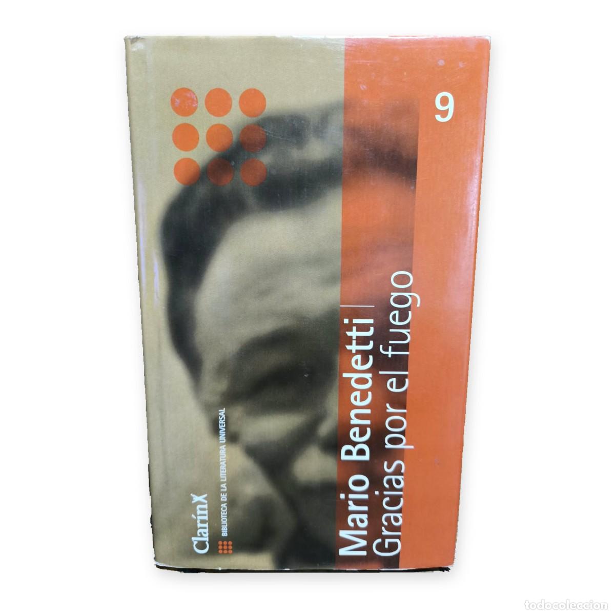 Libros de segunda mano: Mario Benedetti &mdash; Gracias por el fuego &mdash; LM