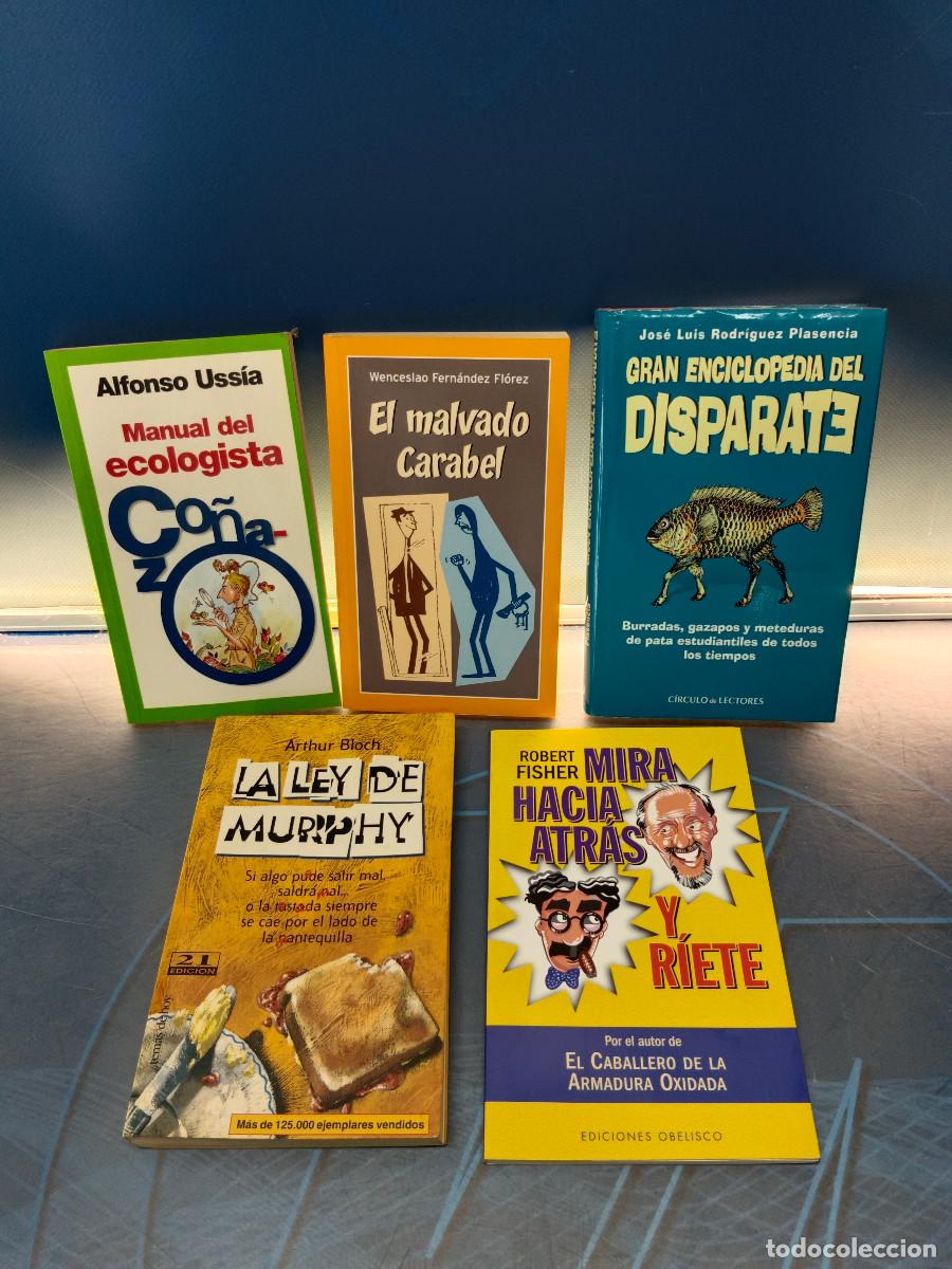 Libros de segunda mano: 5 libros c&oacute;micos, buen estado