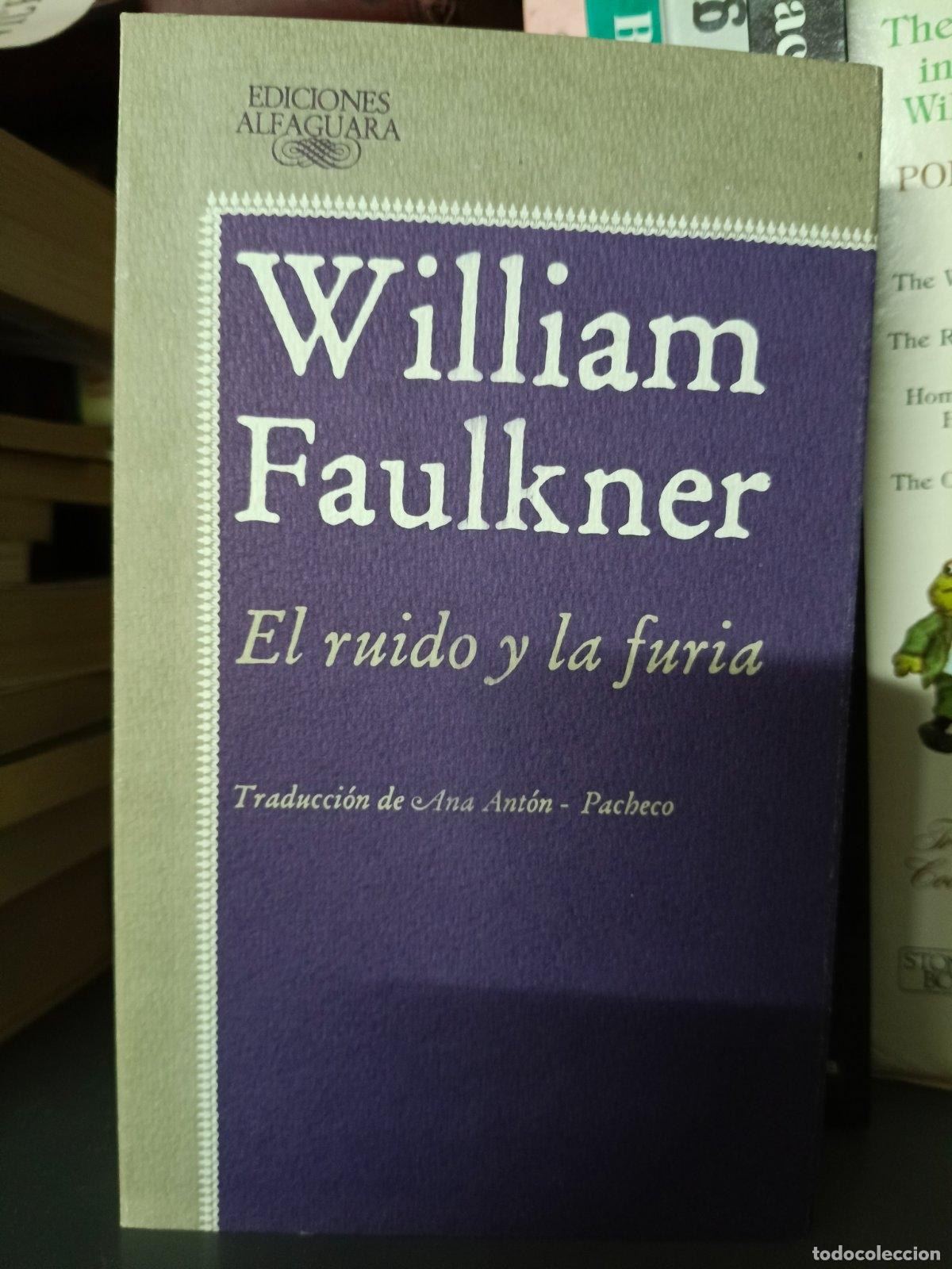 Libros de segunda mano: El ruido y la furia | William Faulkner | Alfaguara | 1995