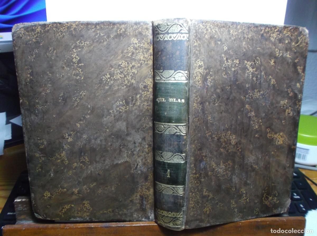 Libros de segunda mano: AVENTURAS DE GIL BLAS DE SANTILLANA NUEVA EDICION - TOMO 1 - MADRID 1844 - LIBRO ANTIGUO.