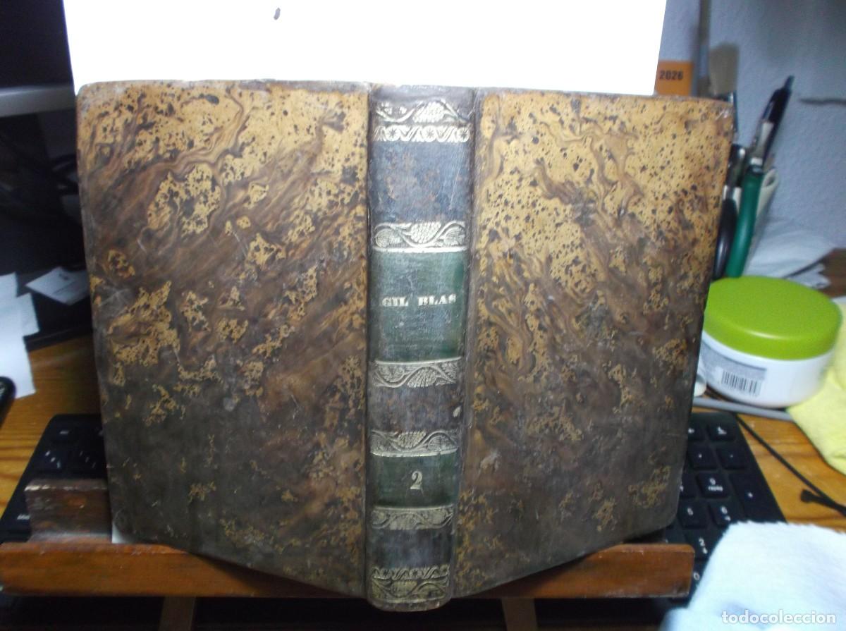 Libros de segunda mano: AVENTURAS DE GIL BLAS DE SANTILLANA NUEVA EDICION - TOMO II - MADRID 1844 - LIBRO ANTIGUO.