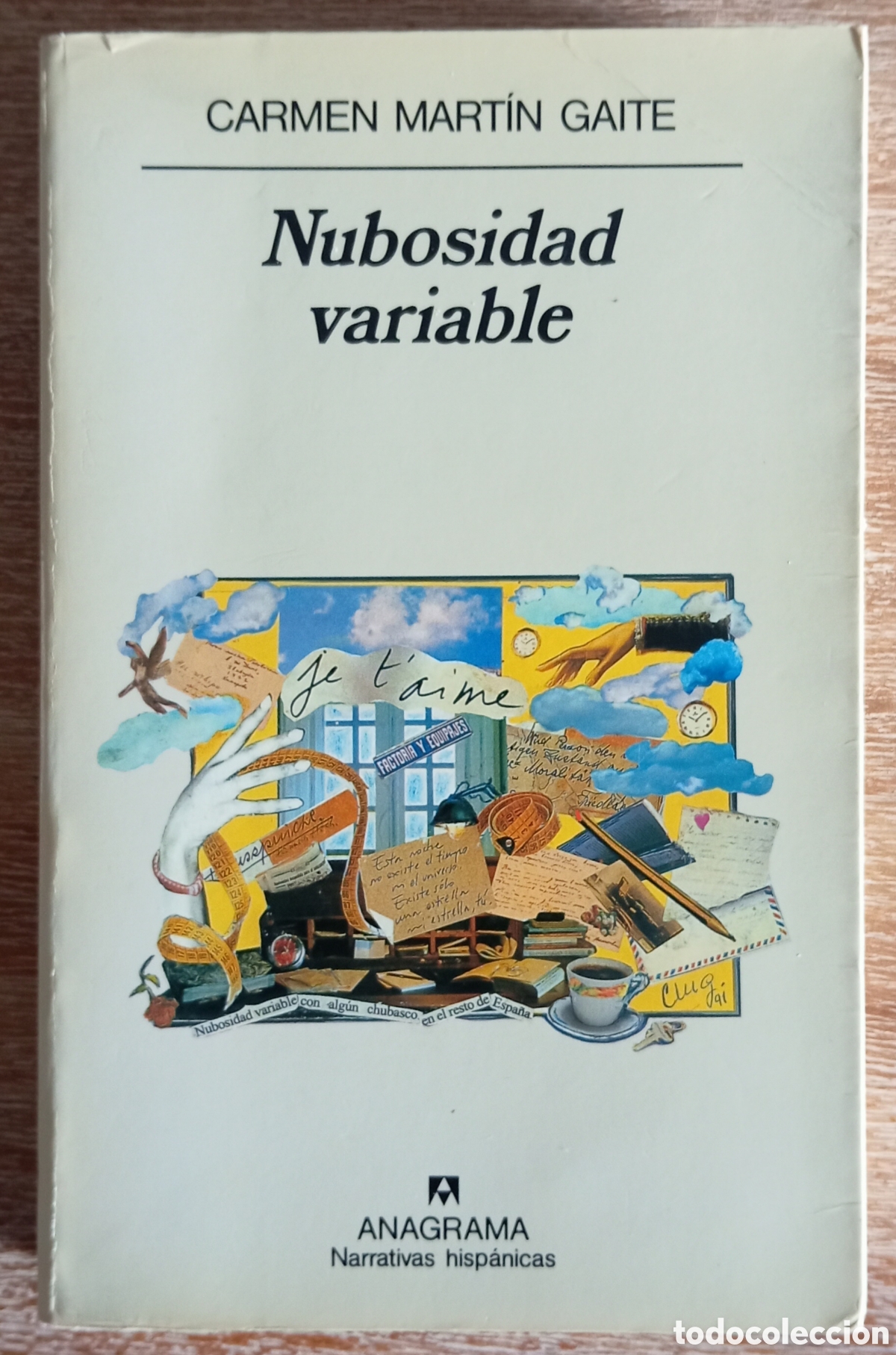 Libros de segunda mano: NUBOSIDAD VARIABLE - CARMEN MARTIN GAITE