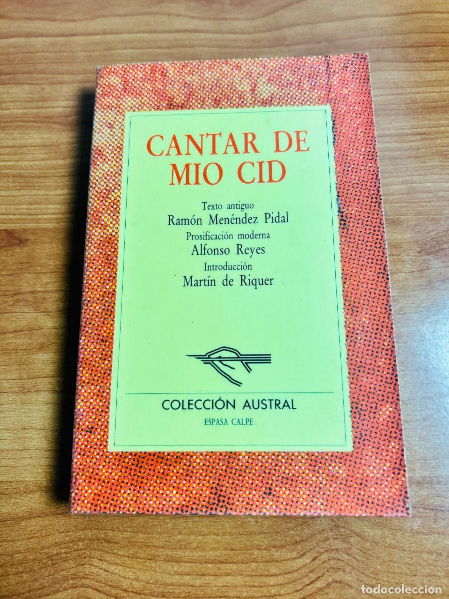 Libros de segunda mano: Cantar de Mio Cid, Colecci&oacute;n: Espasa-Calpe
