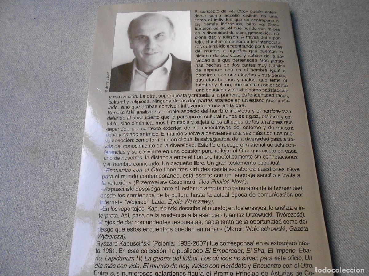 Libros de segunda mano: ENCUENTRO CON EL OTRO - Foto 4