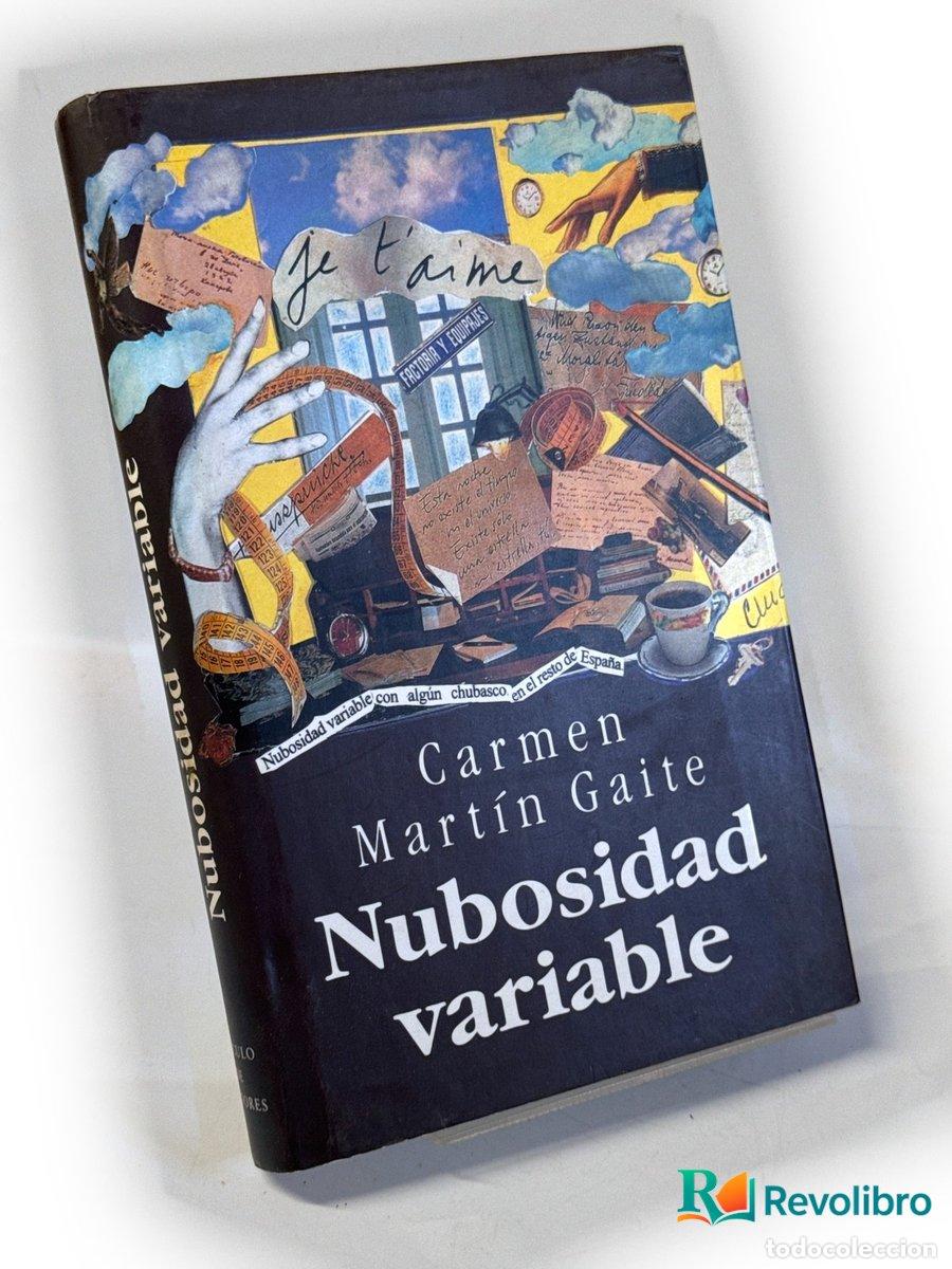Libros de segunda mano: Nubosidad variable - Carmen Mart&iacute;n Gaite - Foto 1