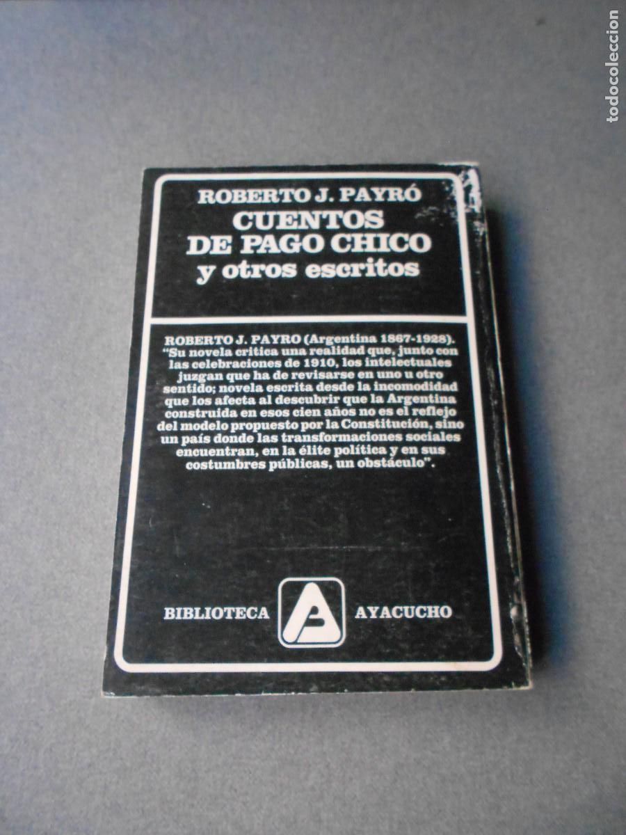 Libros de segunda mano: CUENTOS DE PAGO CHICO Y OTROS ESCRITOS. - Foto 3