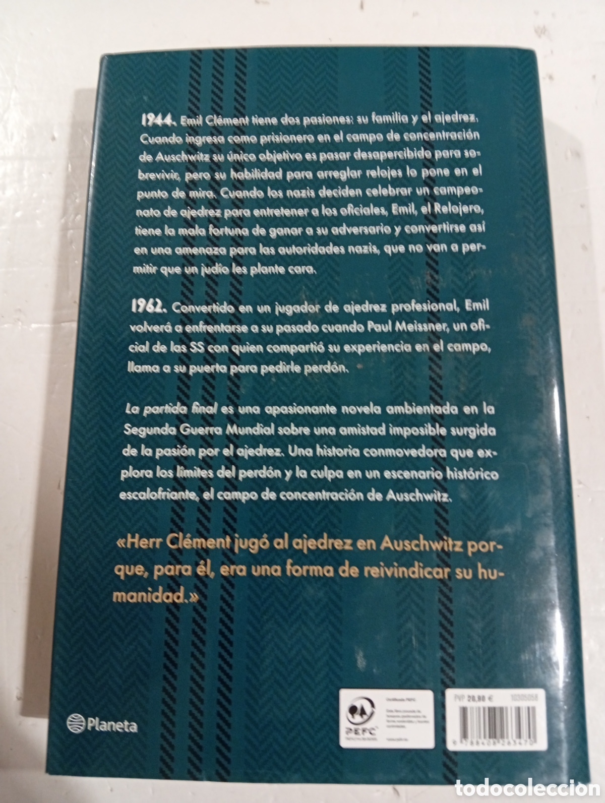 Libros de segunda mano: La partida final John Donoghe - Foto 2