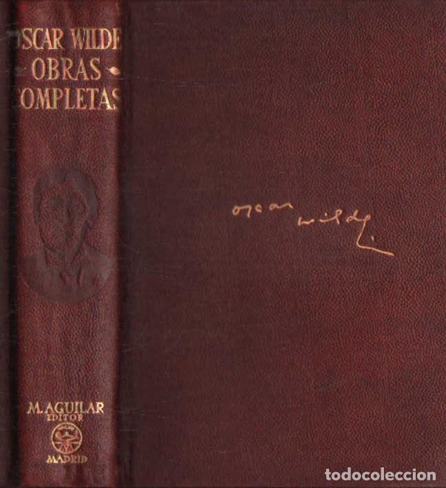 Libros de segunda mano: OSCAR WILDE, OBRAS COMPLETAS. A-AGUI-1303