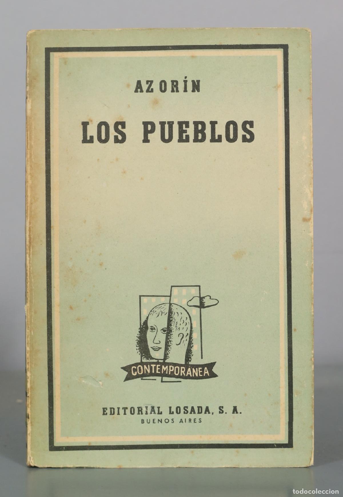 Libros de segunda mano: Los Pueblos - Azor&iacute;n - Editorial Losada