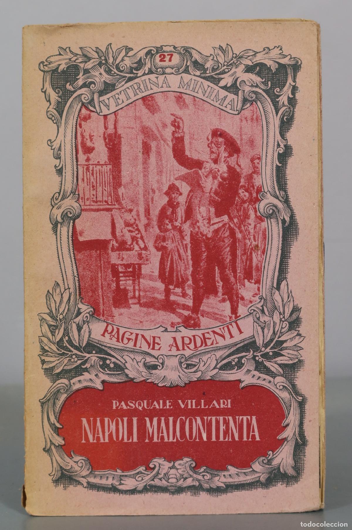Libros de segunda mano: Napoli malcontenta - Pasquale Villari