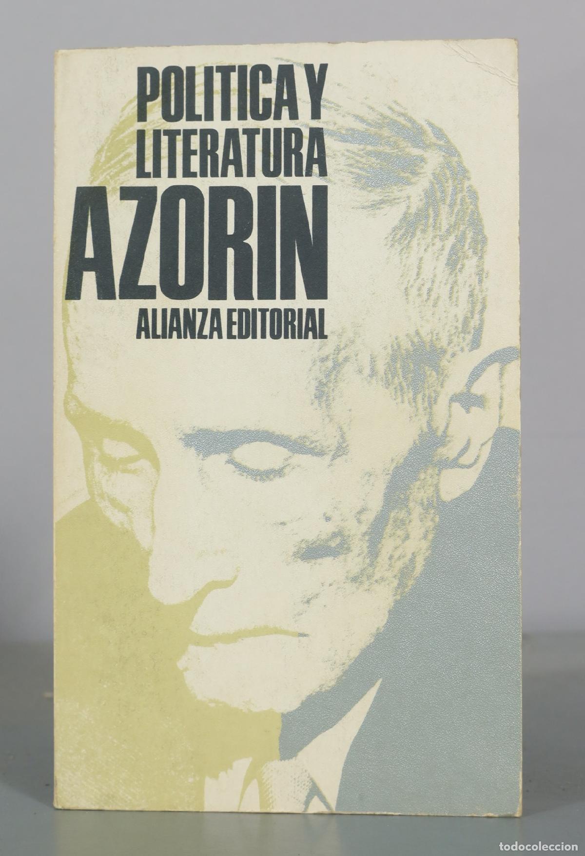 Libros de segunda mano: Politica y Literatura - Azorin - Alianza Editorial
