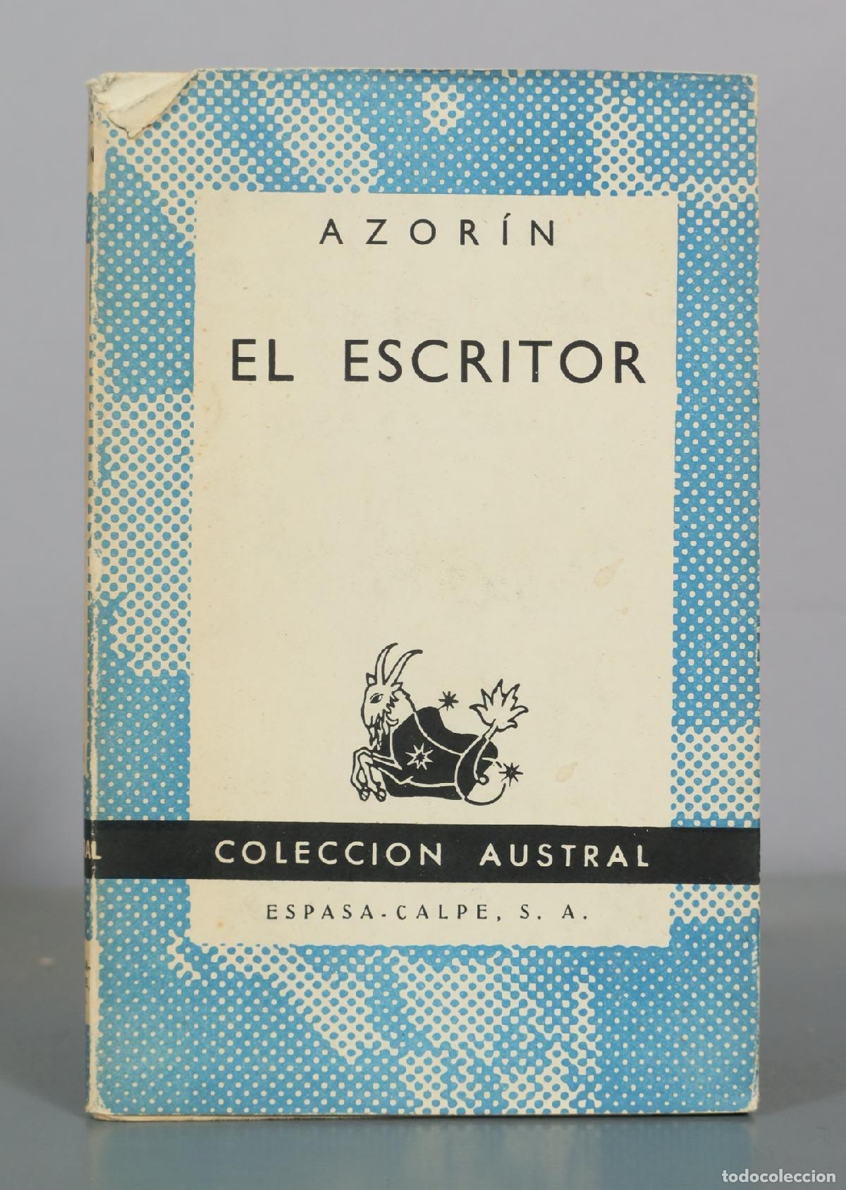 Libros de segunda mano: El escritor - Azor&iacute;n - Espasa-Calpe