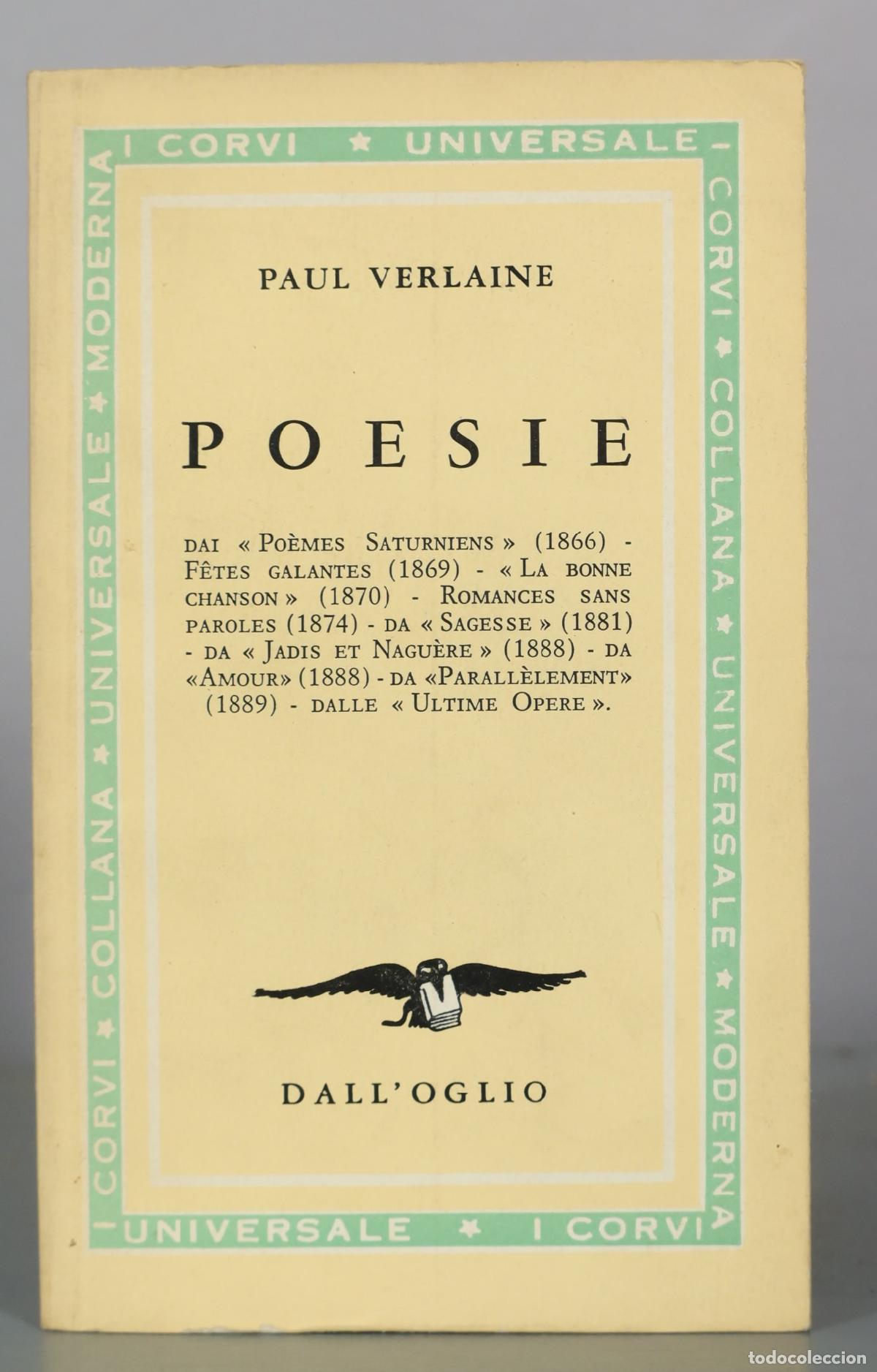 Libros de segunda mano: Poesie - Paul Verlaine - Dall'Oglio
