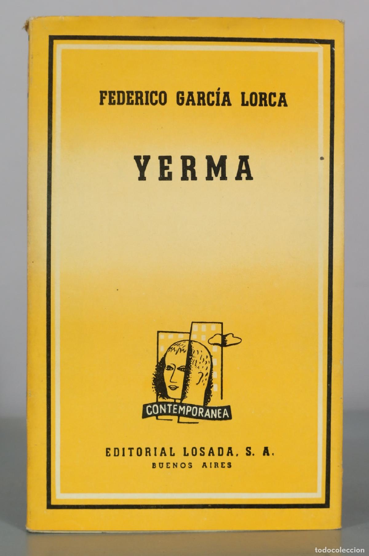 Second hand books: Yerma - Federico Garc&iacute;a Lorca - Editorial Losada