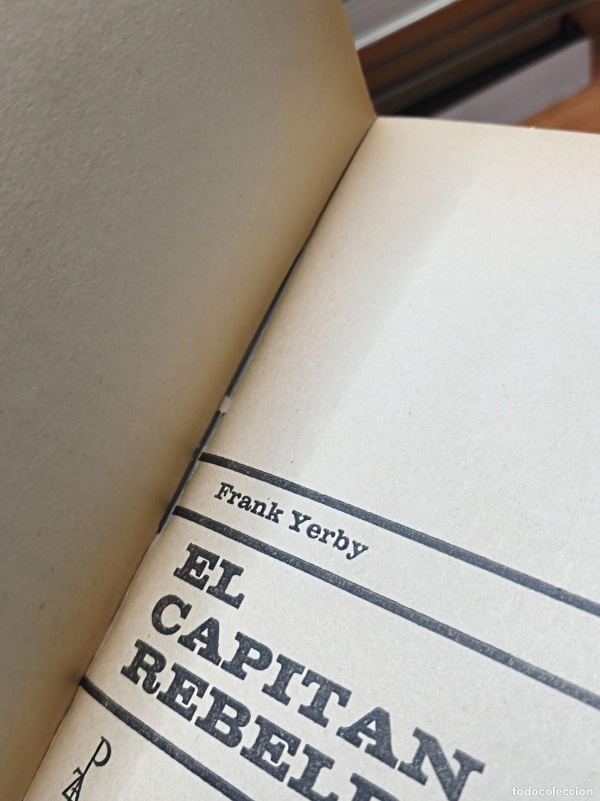 Libros de segunda mano: El capit&aacute;n rebelde - Frank Yerby - Foto 2
