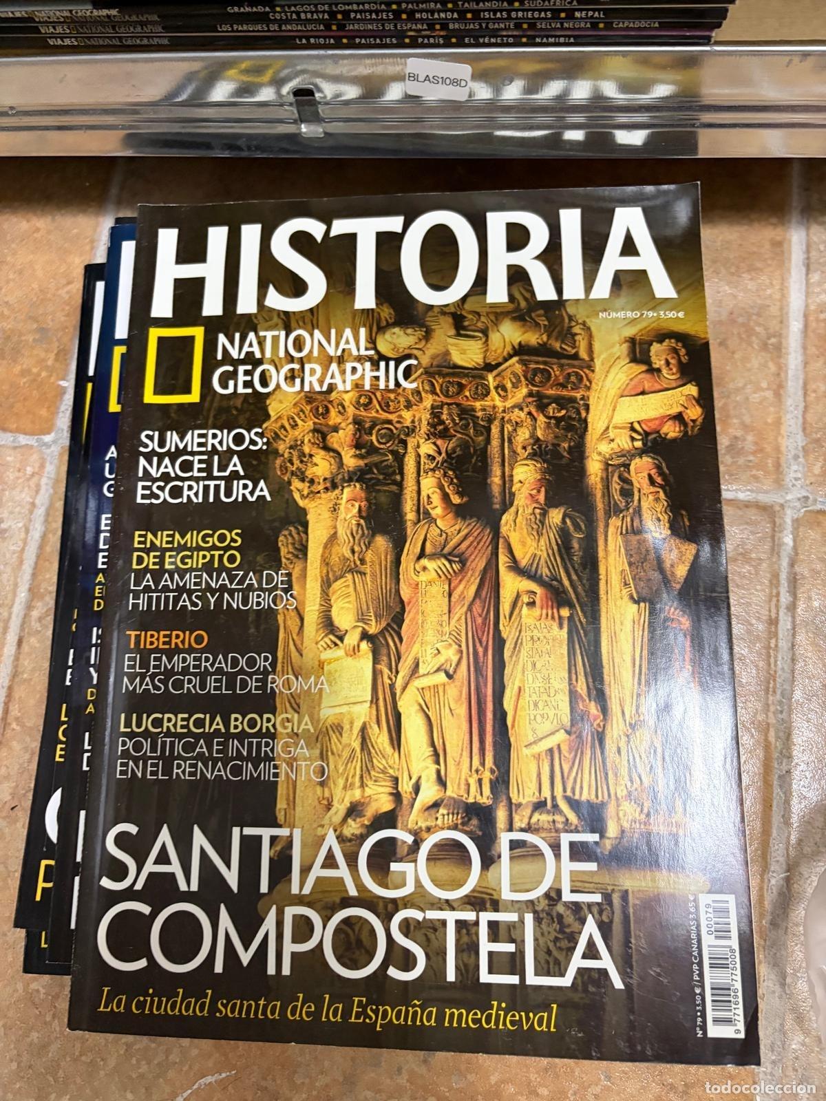 Libros de segunda mano: BLAS108D HISTORIA NATIONAL GEOGRAPHIC N.&ordm; 79 SANTIAGO DE COMPOSTELA