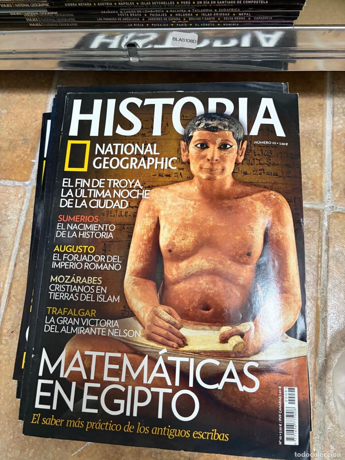 Libros de segunda mano: BLAS108D HISTORIA NATIONAL GEOGRAPHIC N.&ordm; 93 MATEM&Aacute;TICAS EN EGIPTO