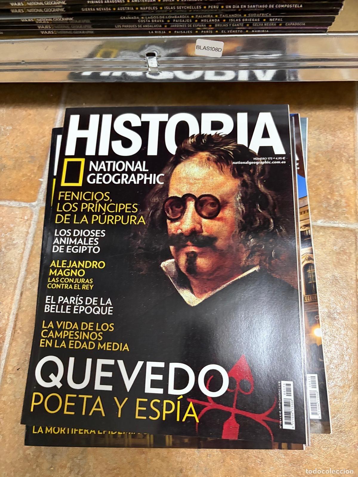 Libros de segunda mano: BLAS108D HISTORIA NATIONAL GEOGRAPHIC N.&ordm; 175 QUEVEDO POETA Y ESP&Iacute;A