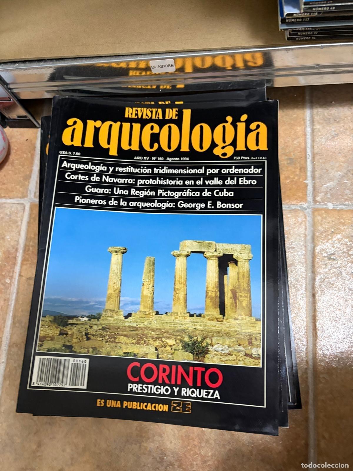 Libros de segunda mano: BLAS108E REVISTA DE ARQUEOLOG&Iacute;A CORINTO LA CIUDAD GRIEGA