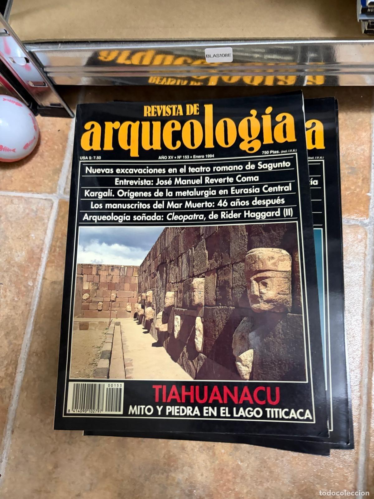 Libros de segunda mano: BLAS108E REVISTA DE ARQUEOLOG&Iacute;A TIAHUANACU MITO Y PIEDRA EN LA ALTIPLANICIE