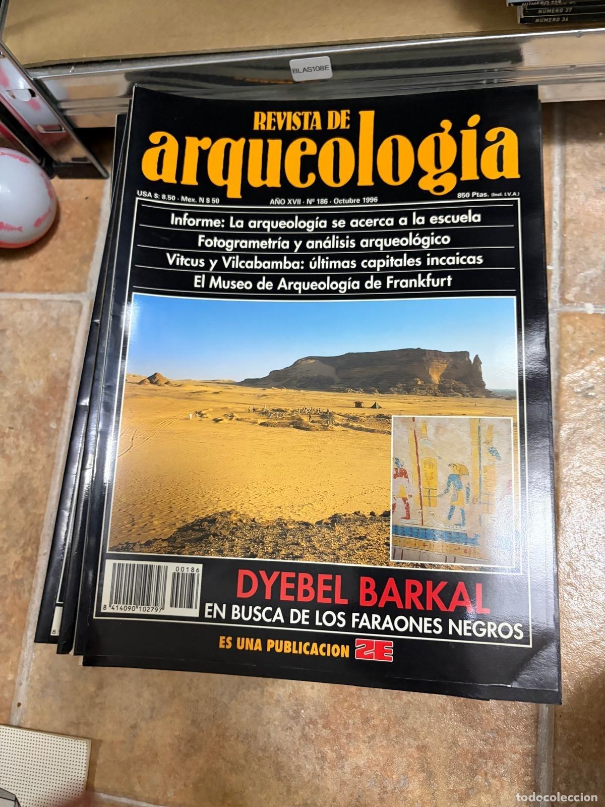 Libros de segunda mano: BLAS108E REVISTA DE ARQUEOLOG&Iacute;A DYEBEL BARKAL EN BUSCA DE LOS FARAONES NEGROS